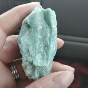 Raw Green Stone